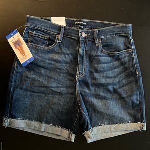 Calvin Klein Woman’s High Waisted Jean Shorts Size 10